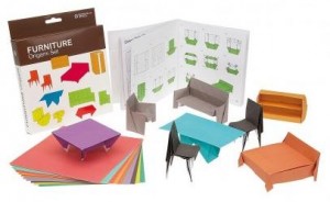 Origami set mobles