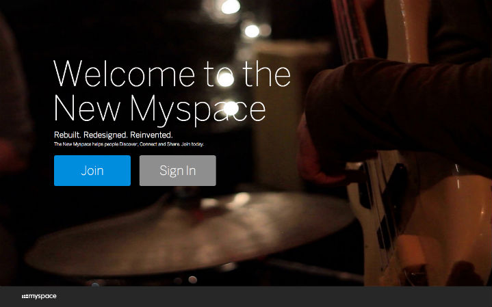 novo myspace