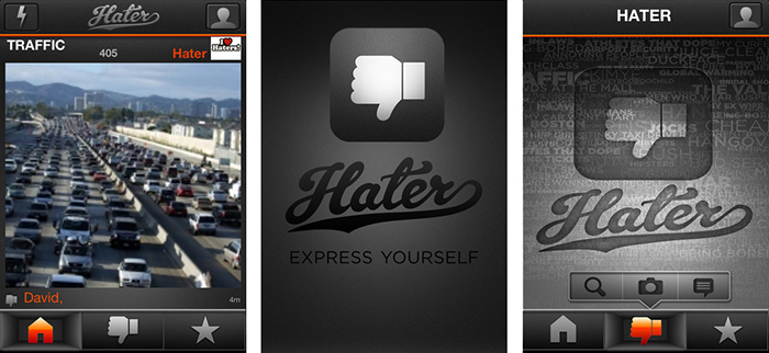 Hater app