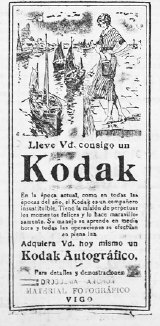 Kodak no Galicia, o xornal máis moderno da época, en agosto do 22